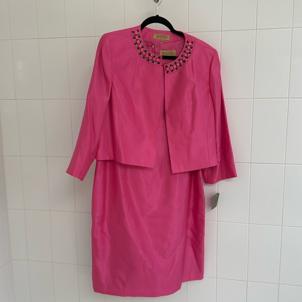 Kasper Dress pink NWT